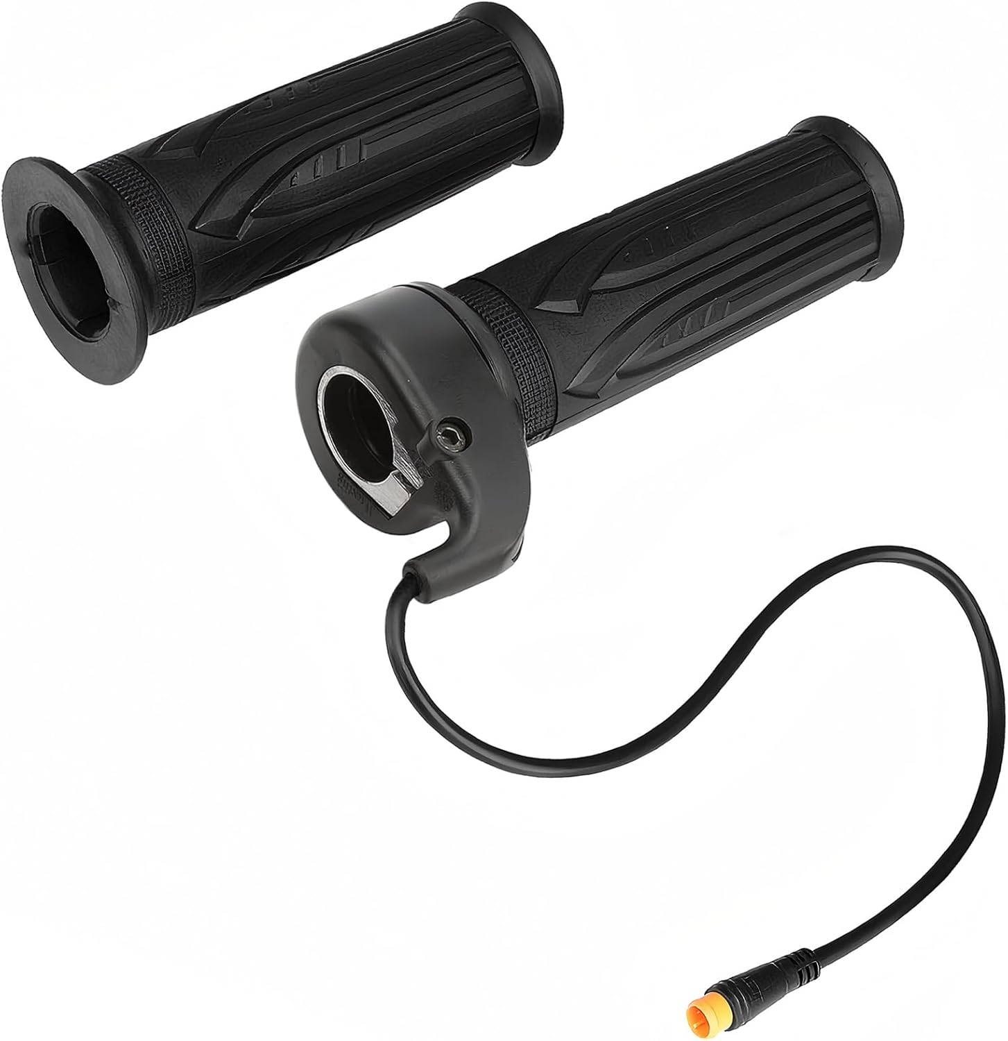 Ebike Throttle, 20X Full Twist Throttle for Ebike, Electric Bicycle Scooter Handlebar for Conversion E-Bikes or Scooters, 3 PIN Plug, 12V-72V Twist Throttie