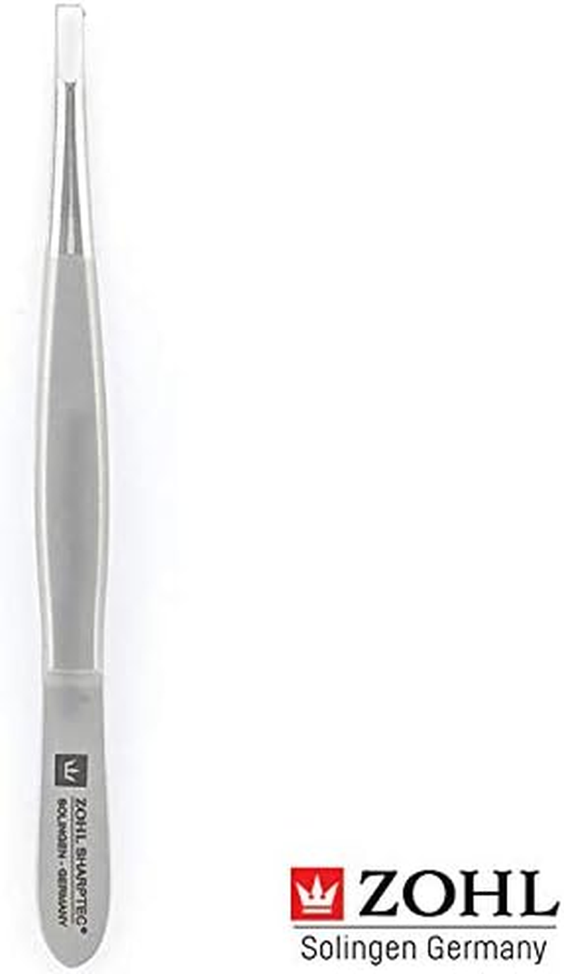 ZOHL Solingen High Precision Eyebrow Tweezers Arched Tip - Made in Germany image number 6