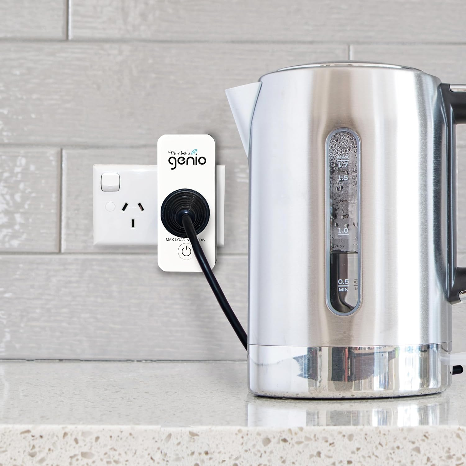 Mirabella Genio Wi-Fi Power Plug with USB-A & USB-C Port Includes Timer & Scheduler Function (10A) image number 4