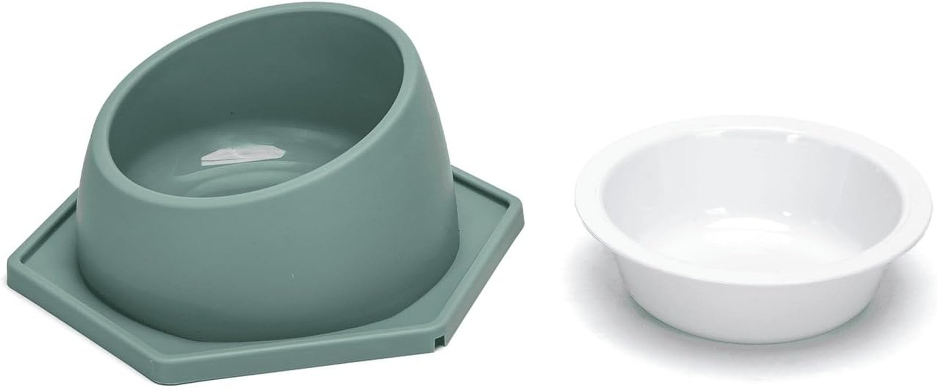Patapalooza Elevated Cat Bowl: Ergonomic Design, Non-Slip and Easy to Clean, Ideal for Improving Eating Posture and Facilitating Digestion. image number 2