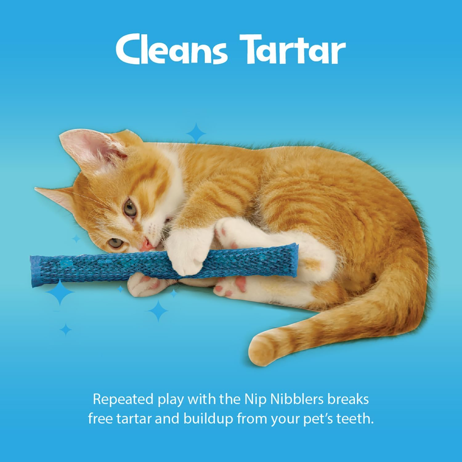 Pioneer Pet Nip Nibblers Catnip Toy &ndash; 3 Pack &ndash; Catnip Filled Toys for Indoor Cats -Teething Toy for Kittens That Bite and Chew image number 2