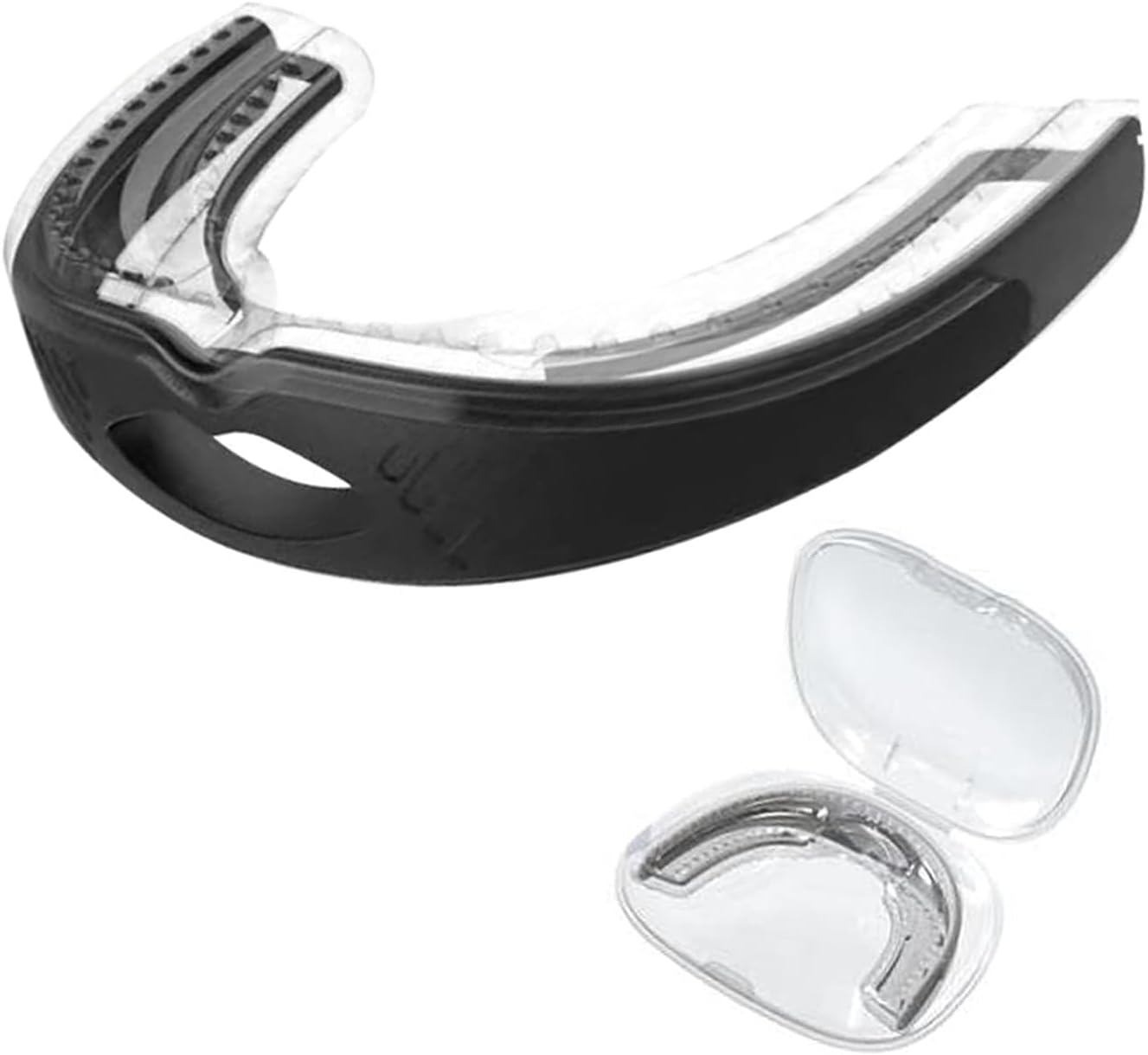 Wakouter Mouth Guard, Anti-Snoring Mouthpiece, Reusable Mouth Guard for Sleeping, Stop Grinding, with Travel Cases (White)