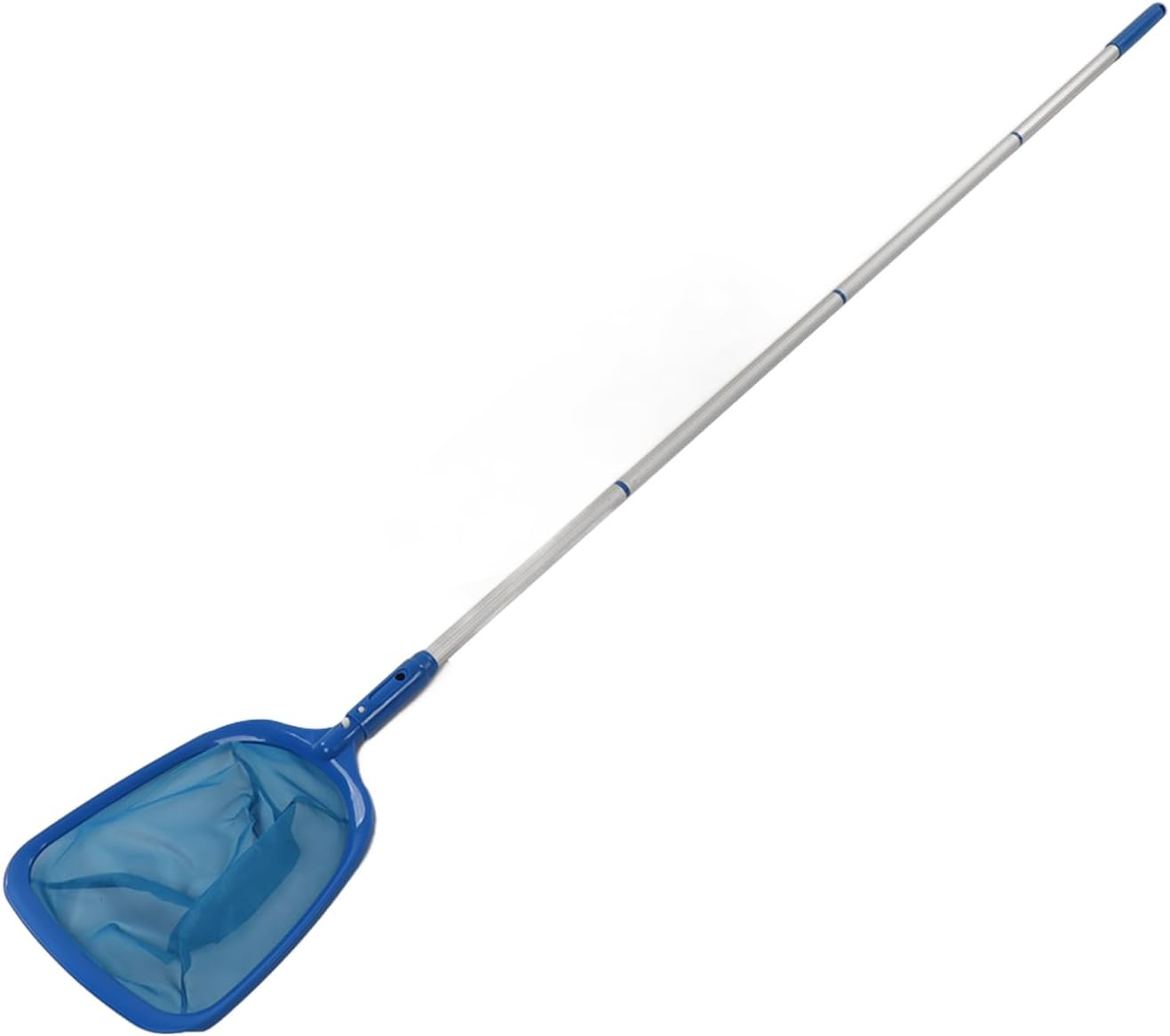 Pool Skimmer Net with 16Ft Telescopic Pole, Heavy Duty Swimming Pool Cleansing Net for Leaves & Debris image number 2