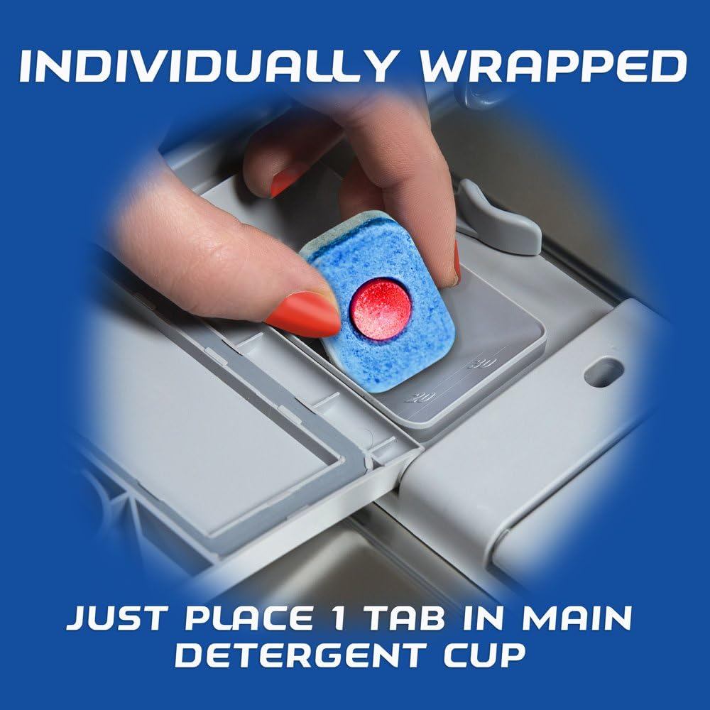 Finish All in 1 Powerball, Fresh 20 Tabs, Dishwasher Detergent Tablets image number 4