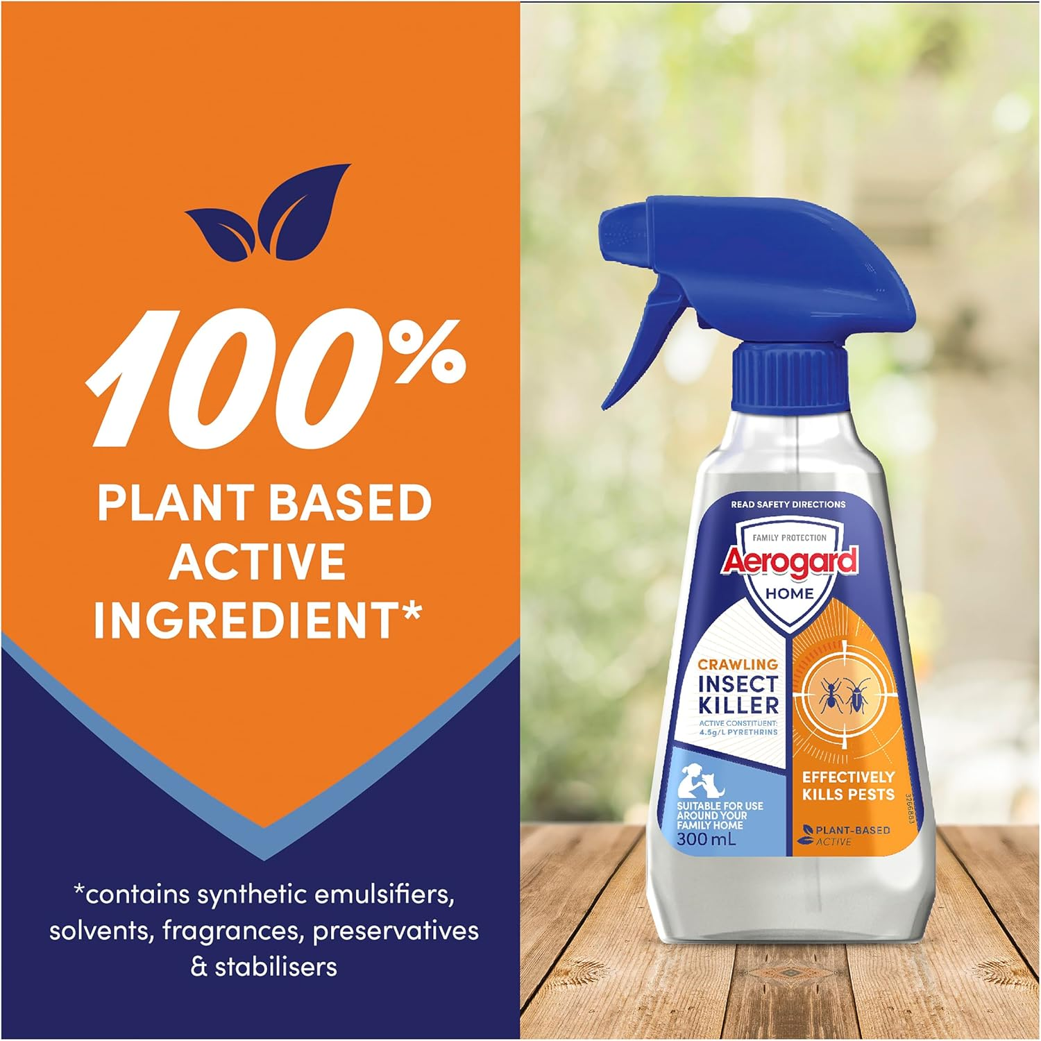 Aerogard Home Crawling Insect Killer 300 Ml image number 2