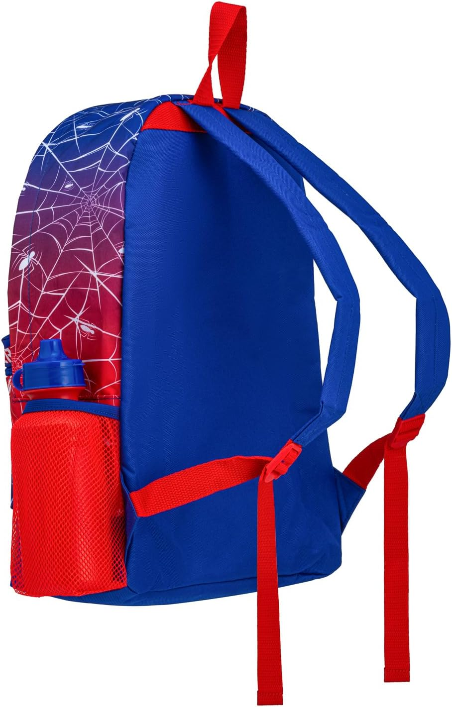 Marvel Spiderman Backpack 4 Piece School Set with Lunch Bag, Pencil Case & Water Bottle | Boys Rucksack with Padded Adjustable Straps &ndash; School Supplies image number 3