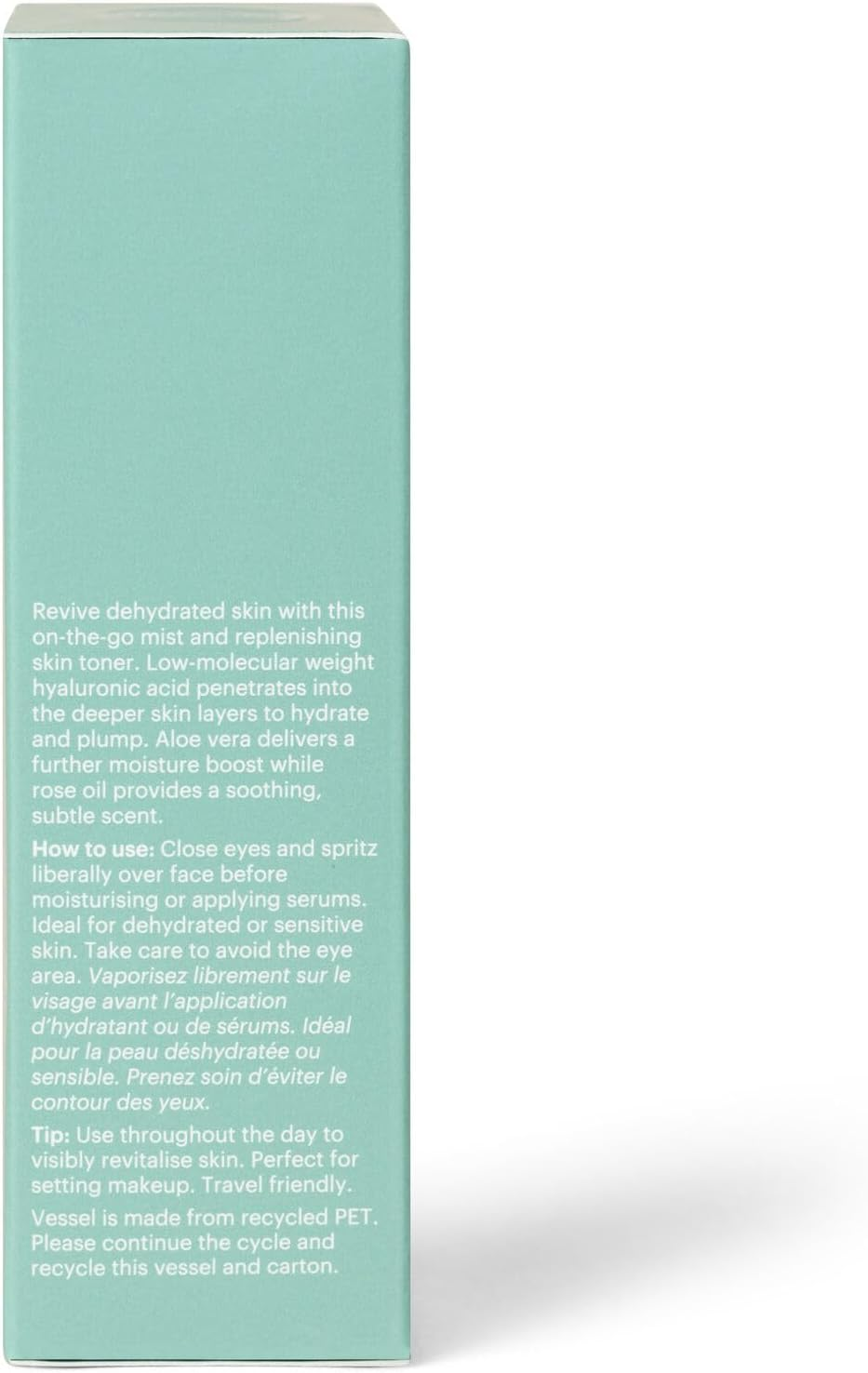 Endota Organics Hydrate Me Mist with Hyaluronic Acid 50 Ml, a Rose-Infused Facial Mist to Boost Your Skin and Your Spirits. image number 2