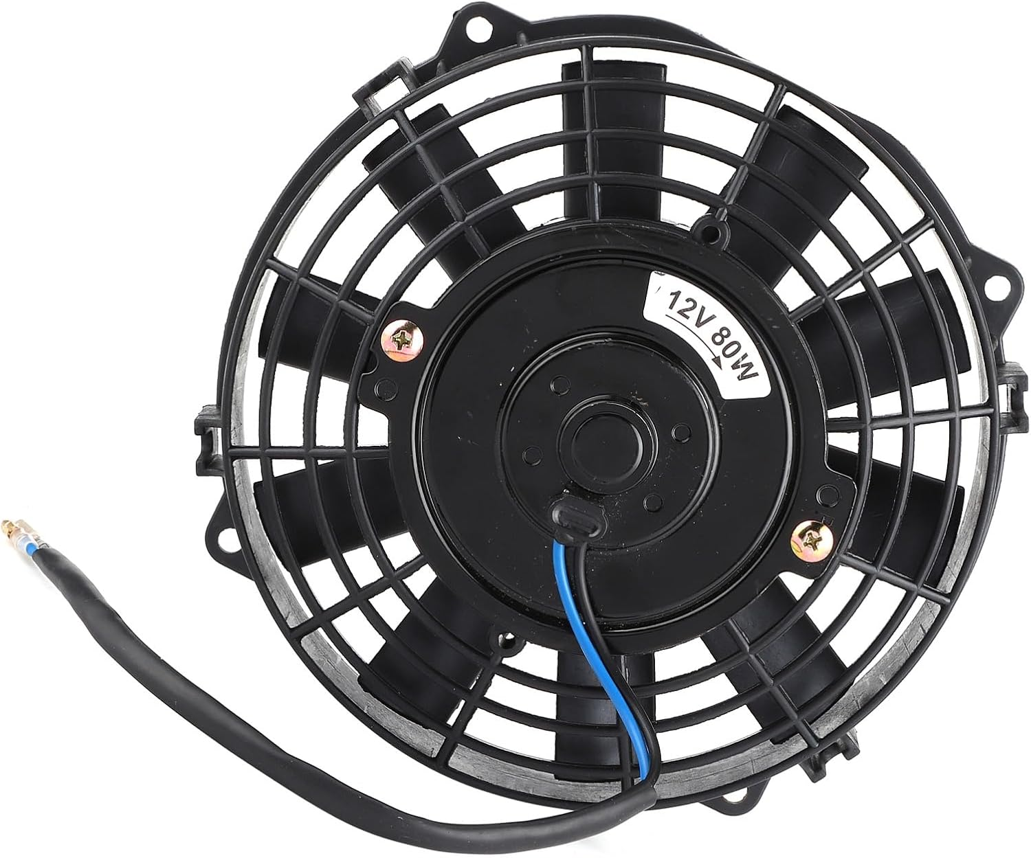 Durable Electric Fan 8In for Radiator Auto Cooling Intercooler 2250 RPM Car Cooling Fan for Auto Enthusiasts Black image number 1
