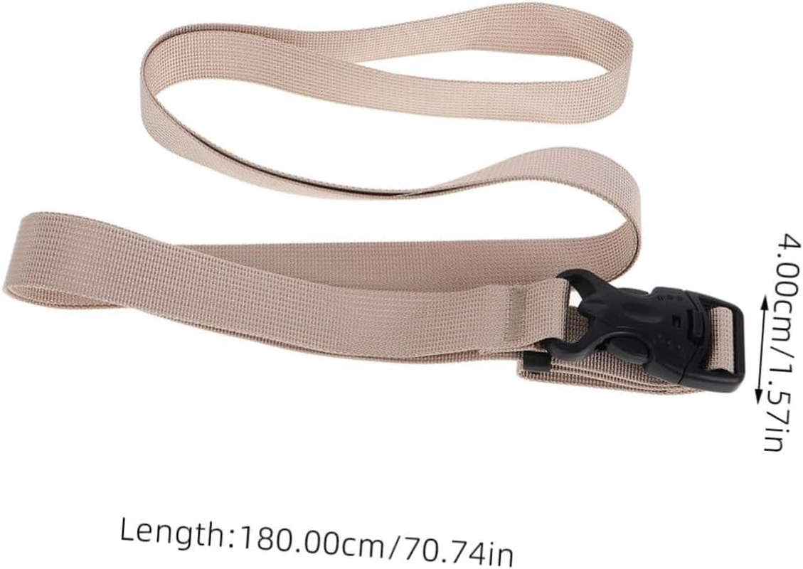 CONGARTENO Adjustable Luggage Straps Belt Double Insurance Buckle for Travel Suitcases Camping Hiking Gear Luggage Packing Strap Band for Secure Binding