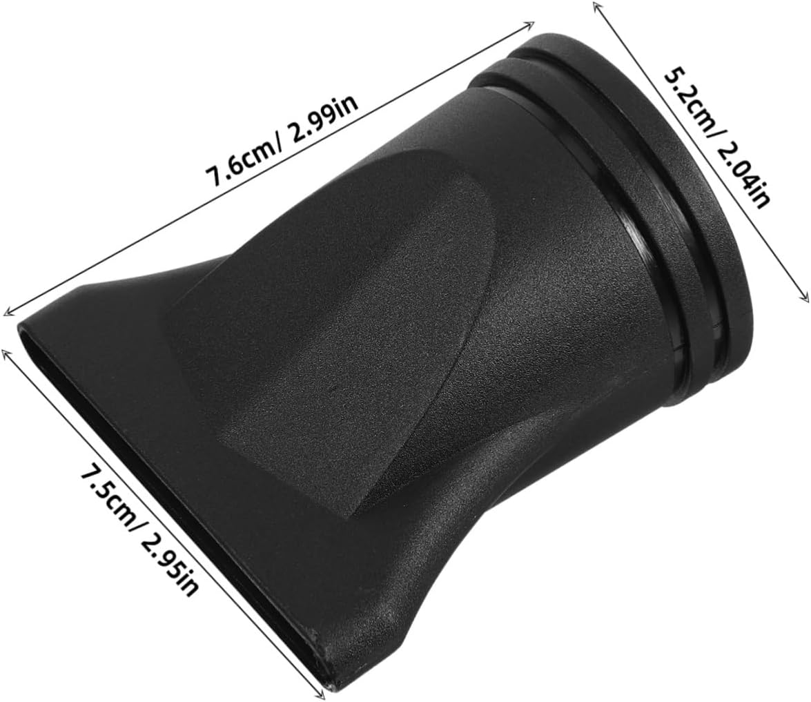 HEATSHAKING 2Pcs Hair Dryer Nozzle Attachment for Diffuser Cap Blow Dryer Tools Curly Hair Styling Plastic Construction Diameter image number 6