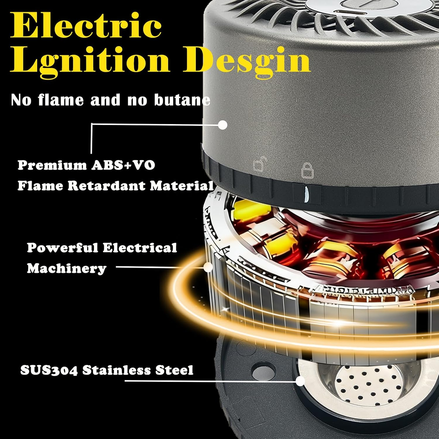 Electric Whiskey Smoker Kit with 4 Light Modes, Rechargeable Cocktail Smoker, 6 Wood Chips, No Butane Required, Christmas/Birthday Gifts for Men, Dad, Husband image number 1