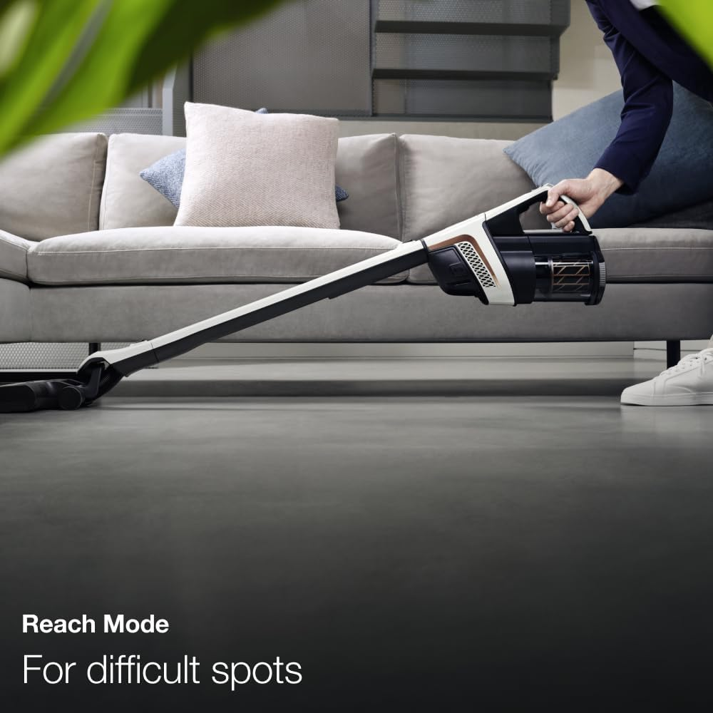 Miele Triflex HX2 Cordless Vacuum Cleaner with Patented 3-In-1 Design and HEPA Filter, Powerful Stick Vacuum, Multi Floor XXL Electrobrush, Lotus White image number 1