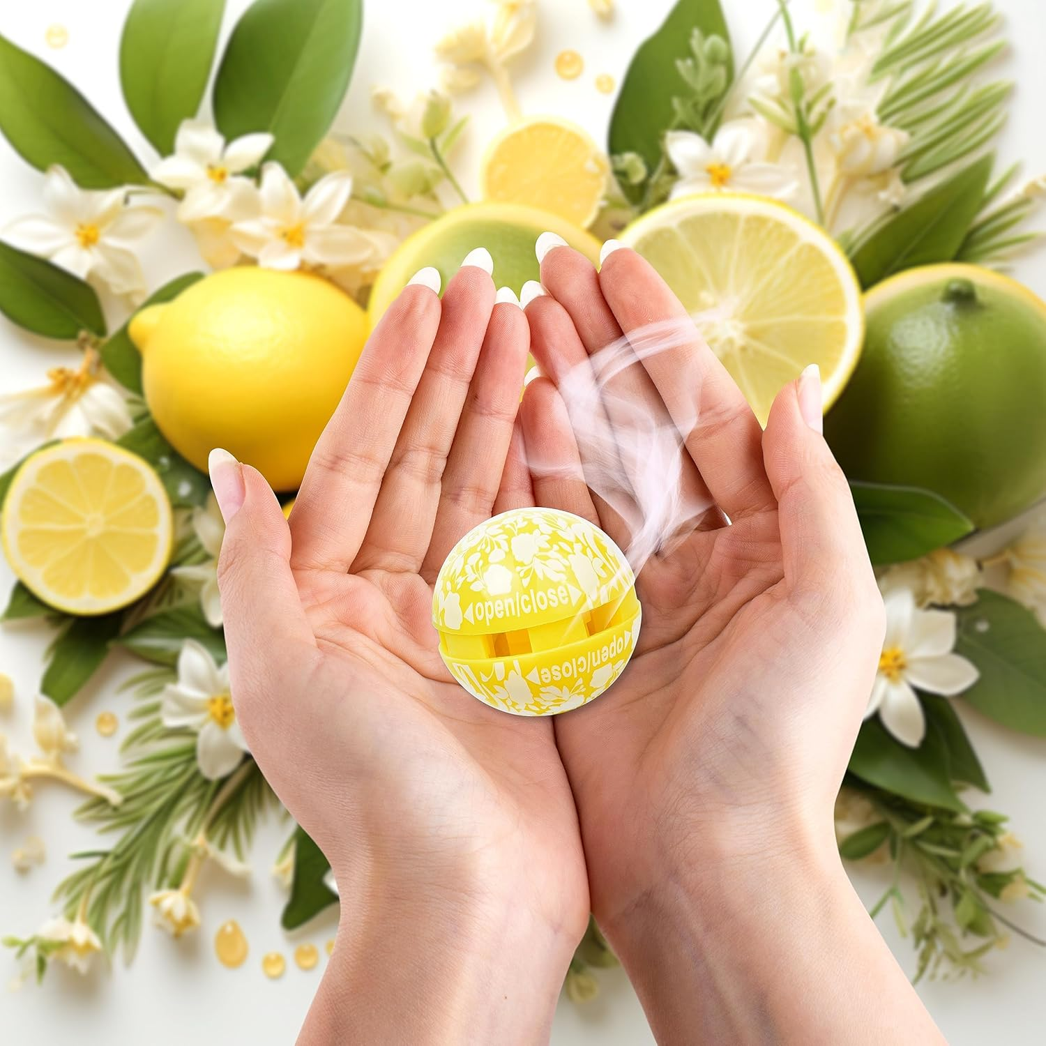 Eco-Fused Deodorizing Balls for Sneakers, Lockers, and Gym Bags (8 Pack) - Neutralizes Sweat Odor with Easy Twist Lock/Open Mechanism (Citrus Mania - 8 Pack) - Lavender (8 Pack) image number 7