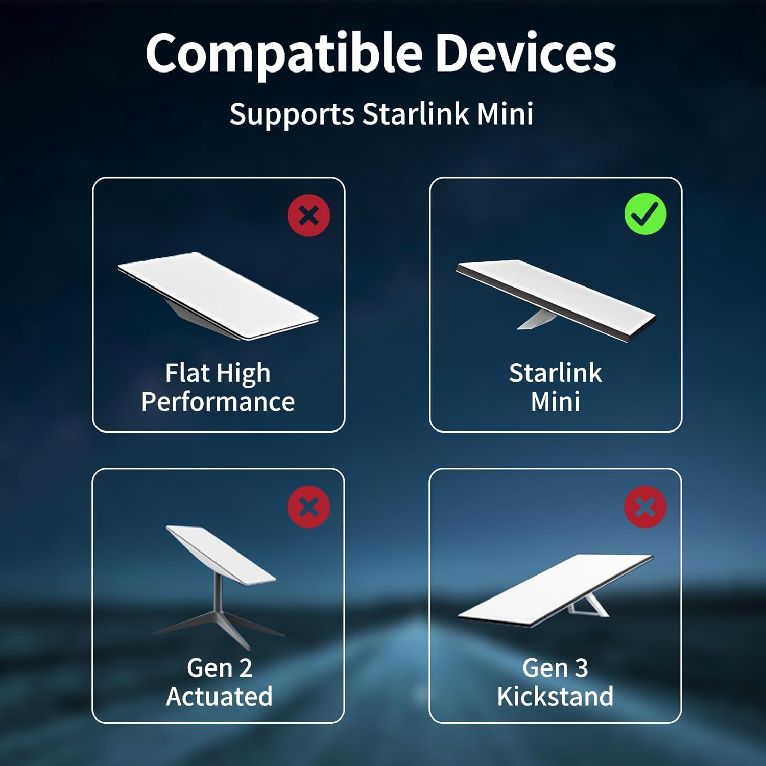 For Starlink Mini Car Charger Cable 3M/10FT, Direct 12V-48V DC Power Cord for Starlink Mini DC Male to Cigarette Lighter Socket, Waterproof Vehicle Power Adapter for Boats/Camping​/Trucks image number 5