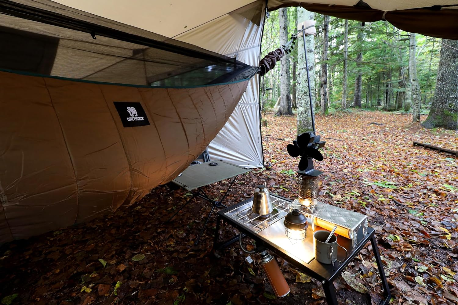 Onetigris Hideout Hammock Underquilt, Full Length Lightweight 4 Season Hammock Quilt for Camping Hiking Backpacking Travel Beach Backyard Patio Portable image number 1