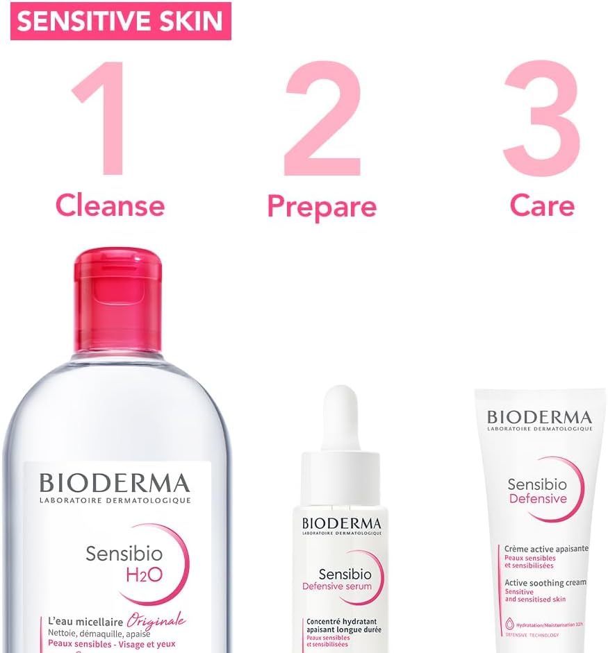 Bioderma - Sensibio H2O - Micellar Water Makeup Remover, 33.4 Fl Oz image number 2