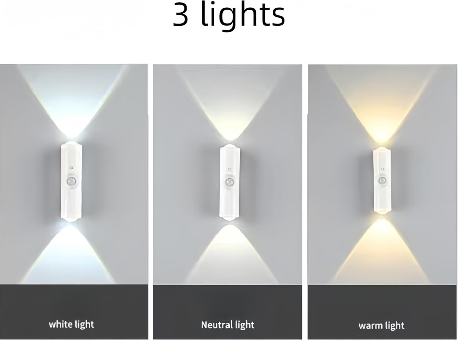 Dimmable Night Lights, Rotatable Rechargeable LED Night Light, Dusk to Dawn Sensor, Adjustable Brightness (Warm White-Cylindrical-2Pack) image number 5