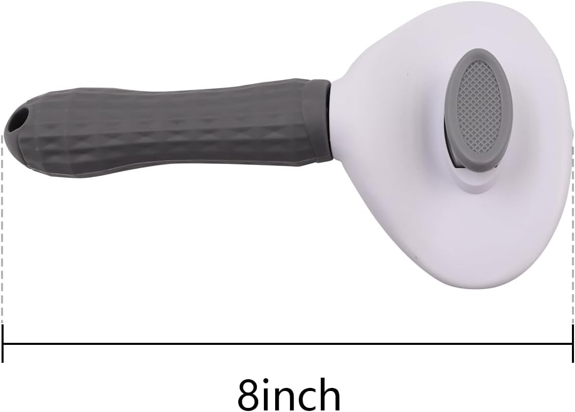 CENPEK Cat Grooming Brush with Release Button, Self Cleaning Slicker Brush for Shedding, Pet Massage Tool for Short or Long Hair Cats image number 3