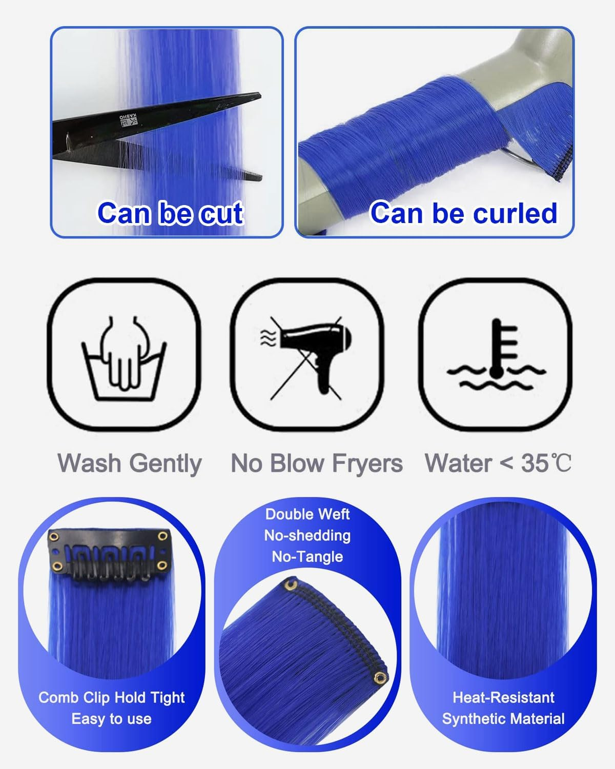 TPZORJX 10 Pieces Hair Bands Braiding Hair Clips Party Headband Red Sequins Cosplay Gift image number 3