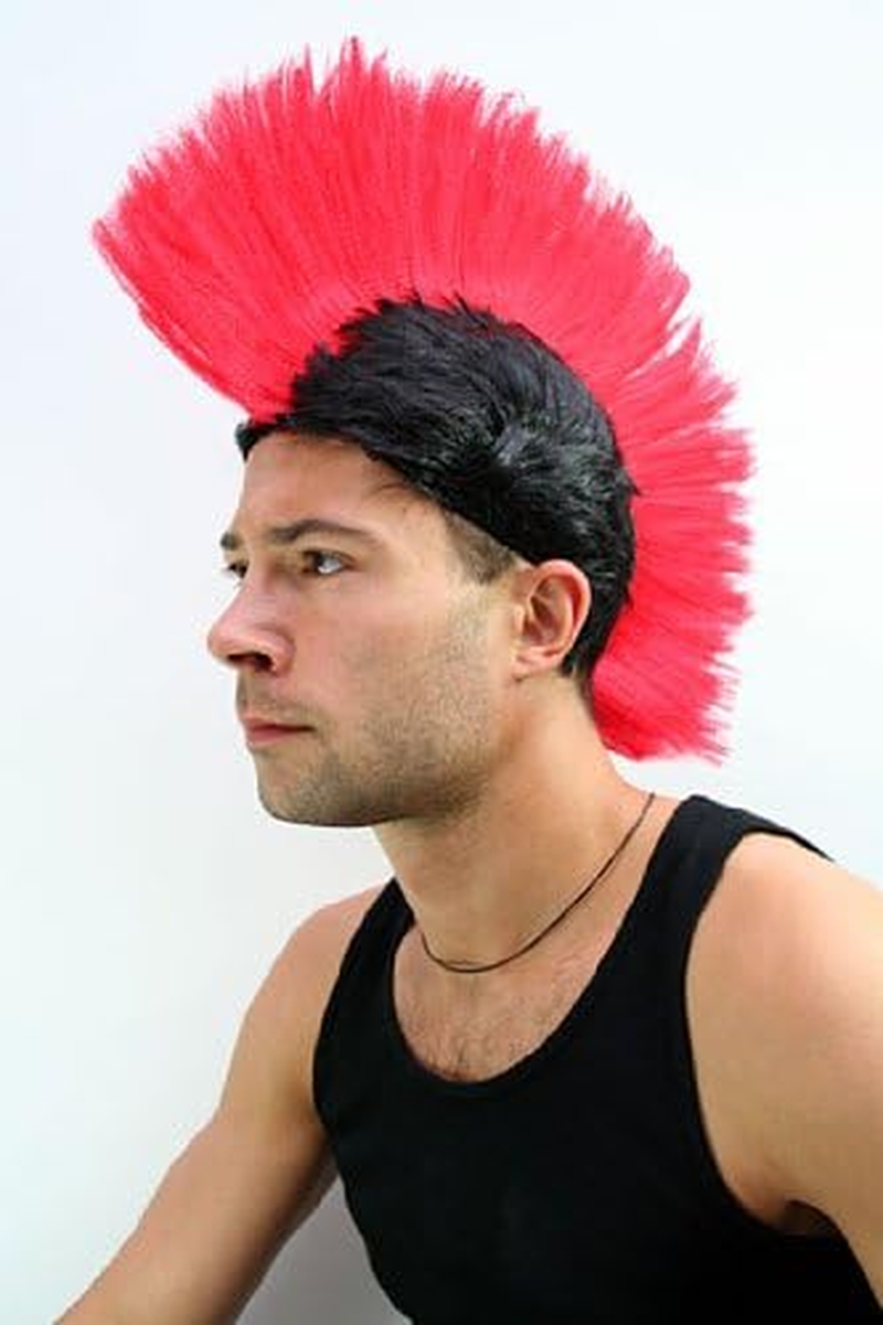 WIG ME up - LM-420-P103/PC13 Carnival: Punk Mohawk Iro Spartan Wig image number 2