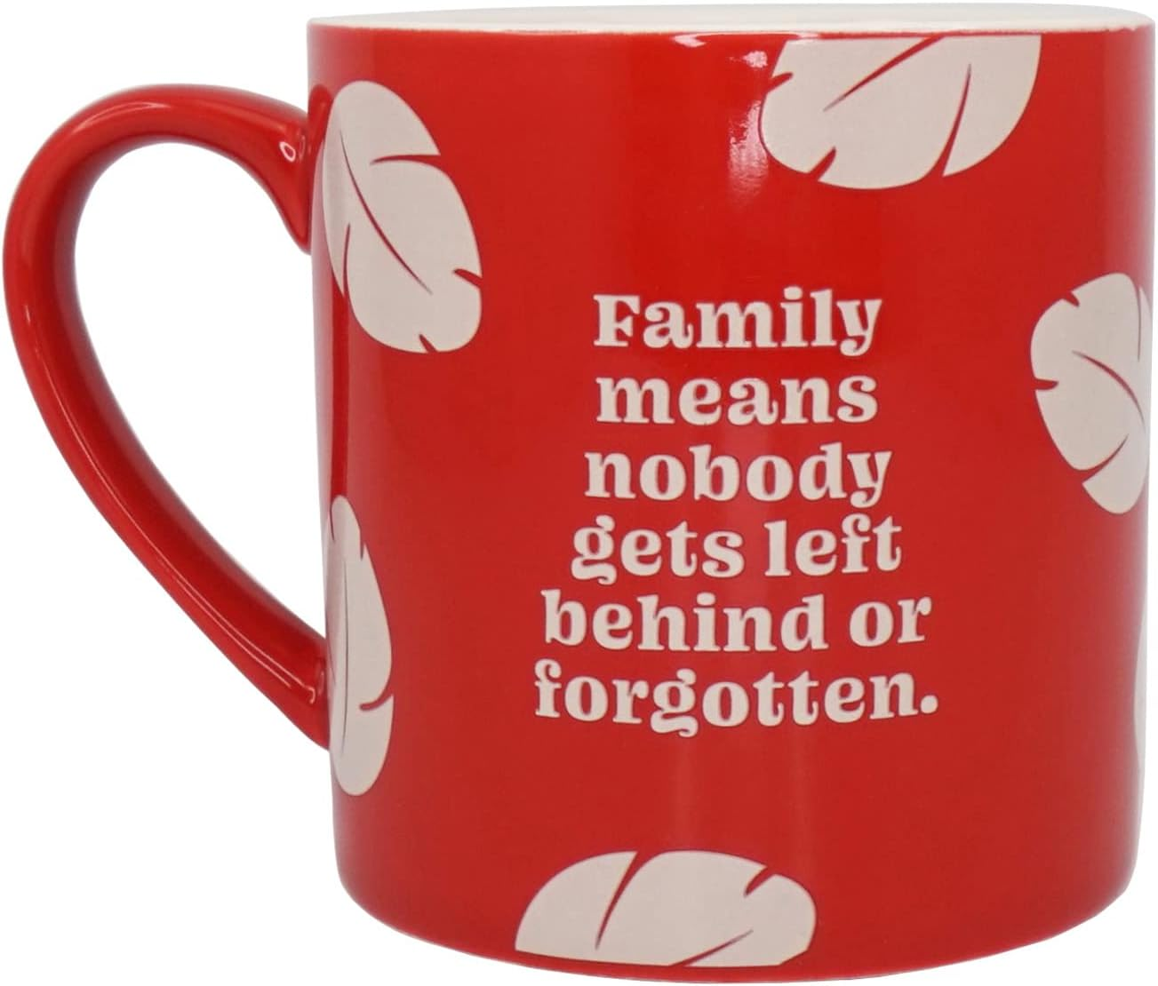 Disney Gifts - Lilo & Stitch (Ohana), Disney Mug, Red, 310Ml (Capacity)