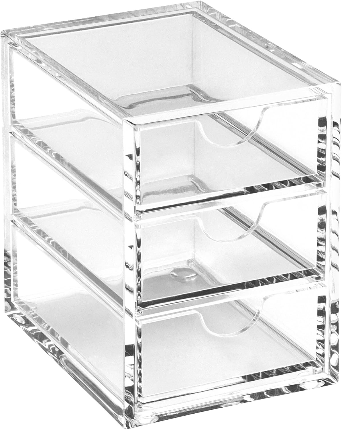 Osco A3274 Clear Acrylic 3 Drawer Magazine Extra Small Clear image number 4