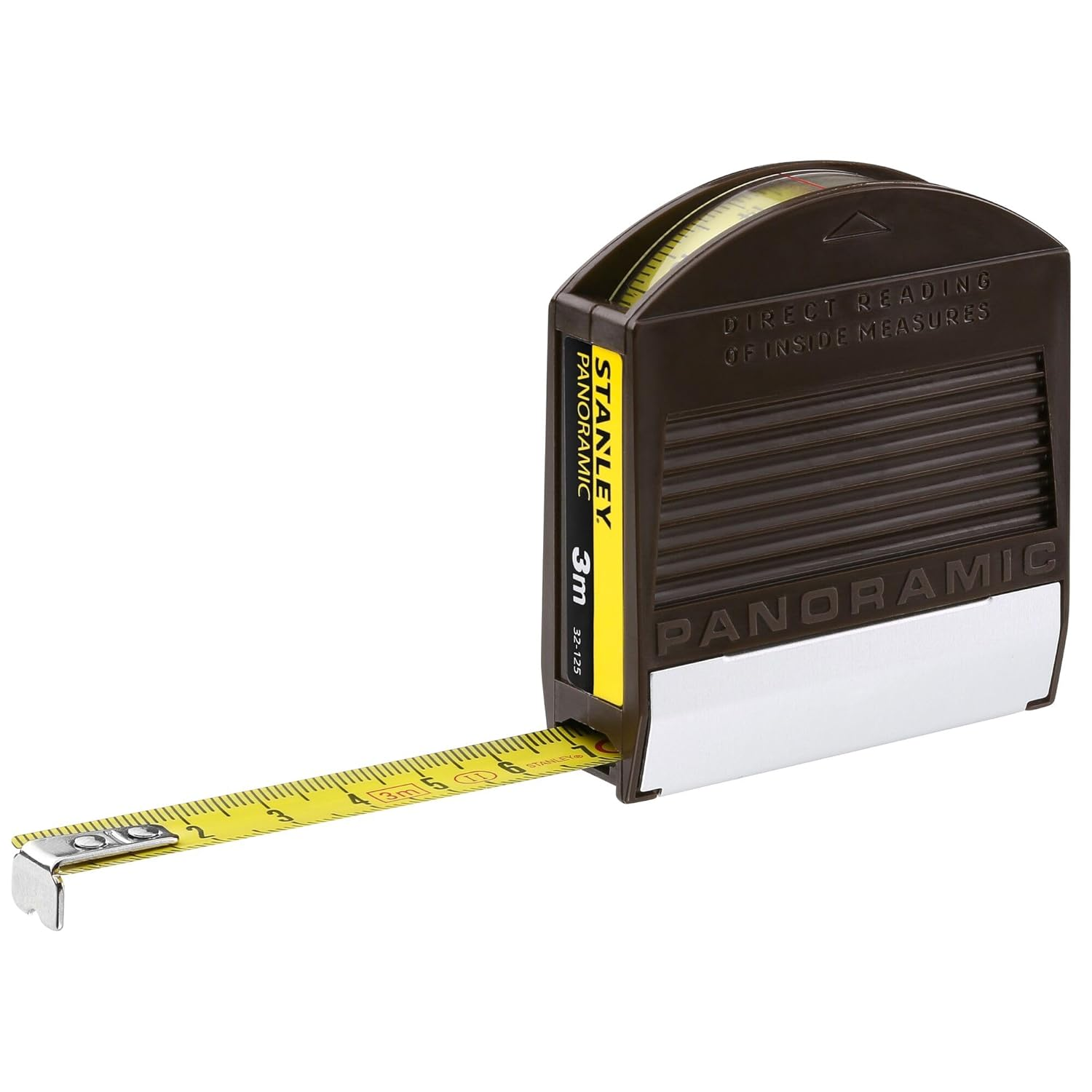 Stanley 1-32-125 Panoramic Tape Measure, Yellow/Black image number 1