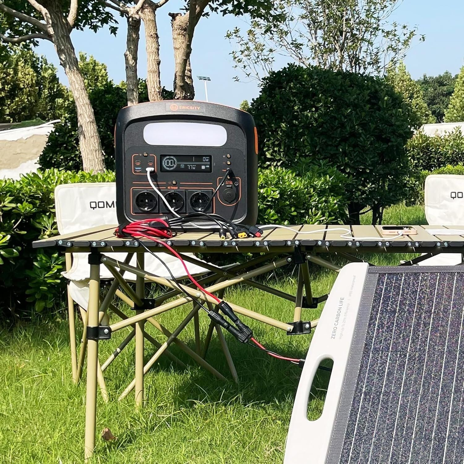 Solar Panel Connector 6 in 1 Solar Extension Cable Connector Kit XT60 Extension Cable Anderson 4 DC Ports(Dc7909 DC6530 DC5521 DC35135) Solar Connector Kit Outlet Splitter image number 2