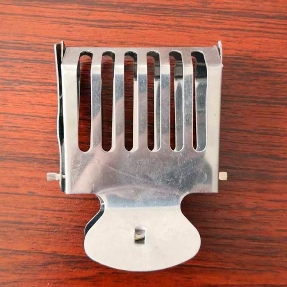 Sagasave 6 Pcs Queen Bee Catcher Clips, Stainless Steel Catcher Trap Box Queen Bee Cage Clips, Beekeeping Tool for Beekeepers image number 4
