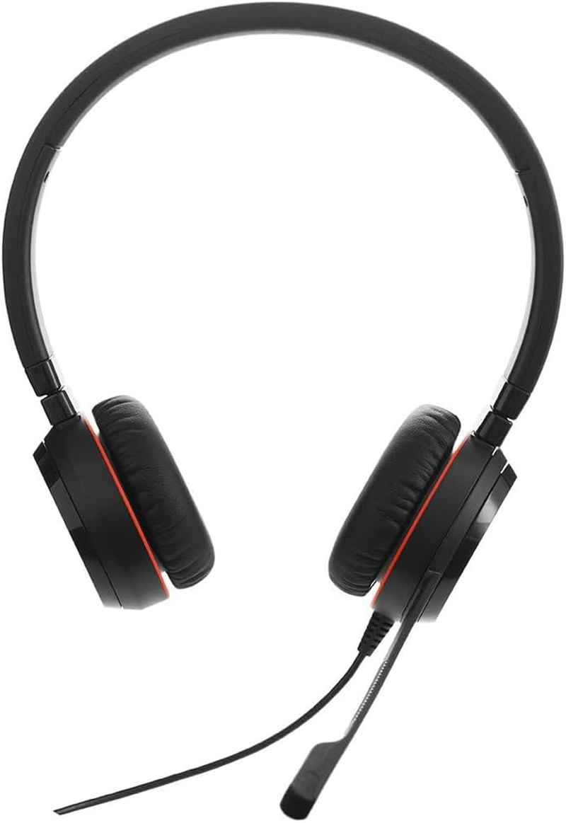 Jabra Evolve 20 SE Wired Headset - Advanced ANC in Microphone - Passive Noise Cancelling - Rich, Immersive Sound - UC Certified on Ear Wired Office Headphones with Mic - Latest USB C & a - PC & Mac image number 4