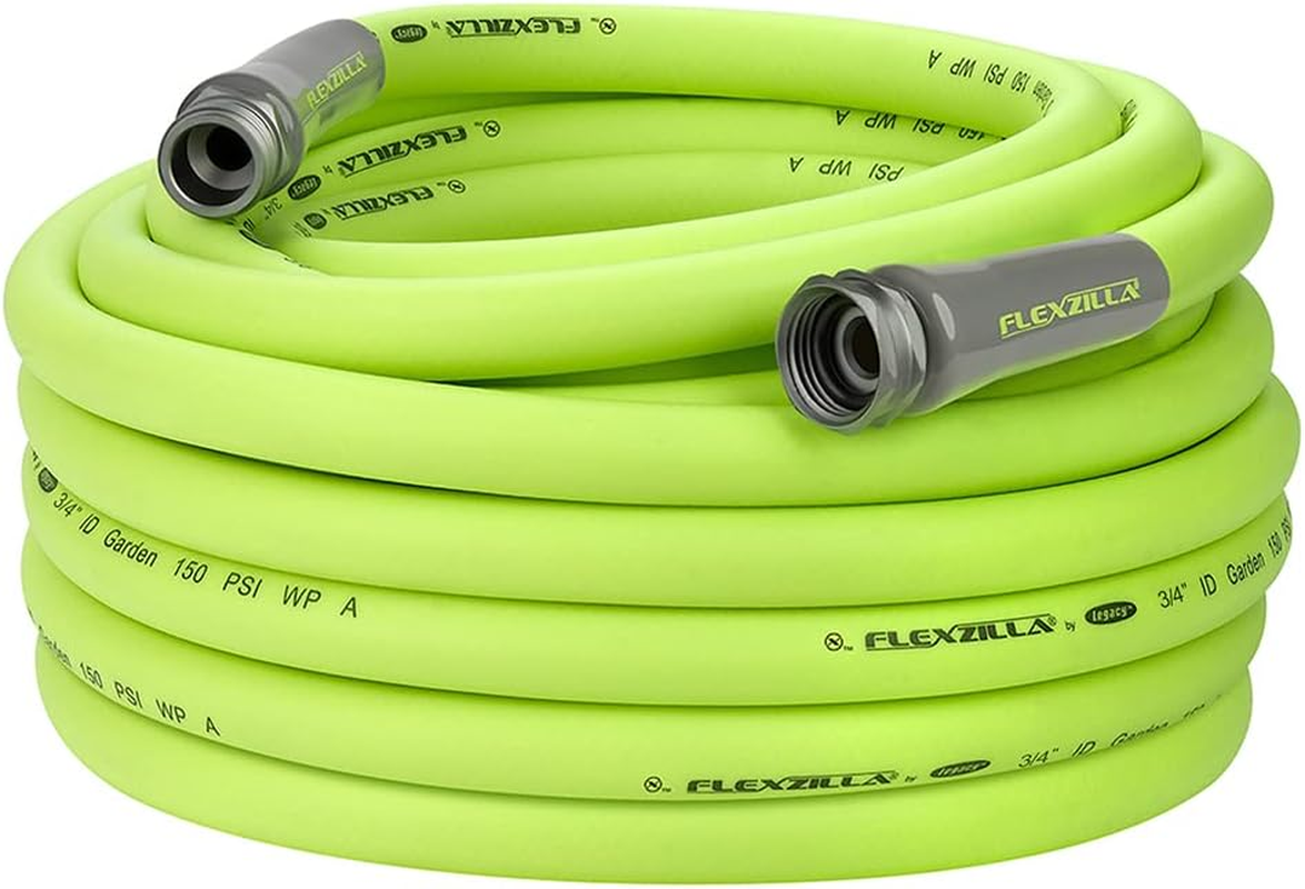 Flexzilla Garden Hose, 3/4 In. X 75 Ft., Heavy Duty, Lightweight, Drinking Water Safe - HFZG675YW image number 4