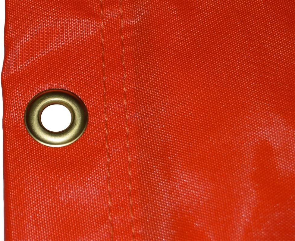 18 X 60 Orange and White Replacement Windsock 100% USA Made