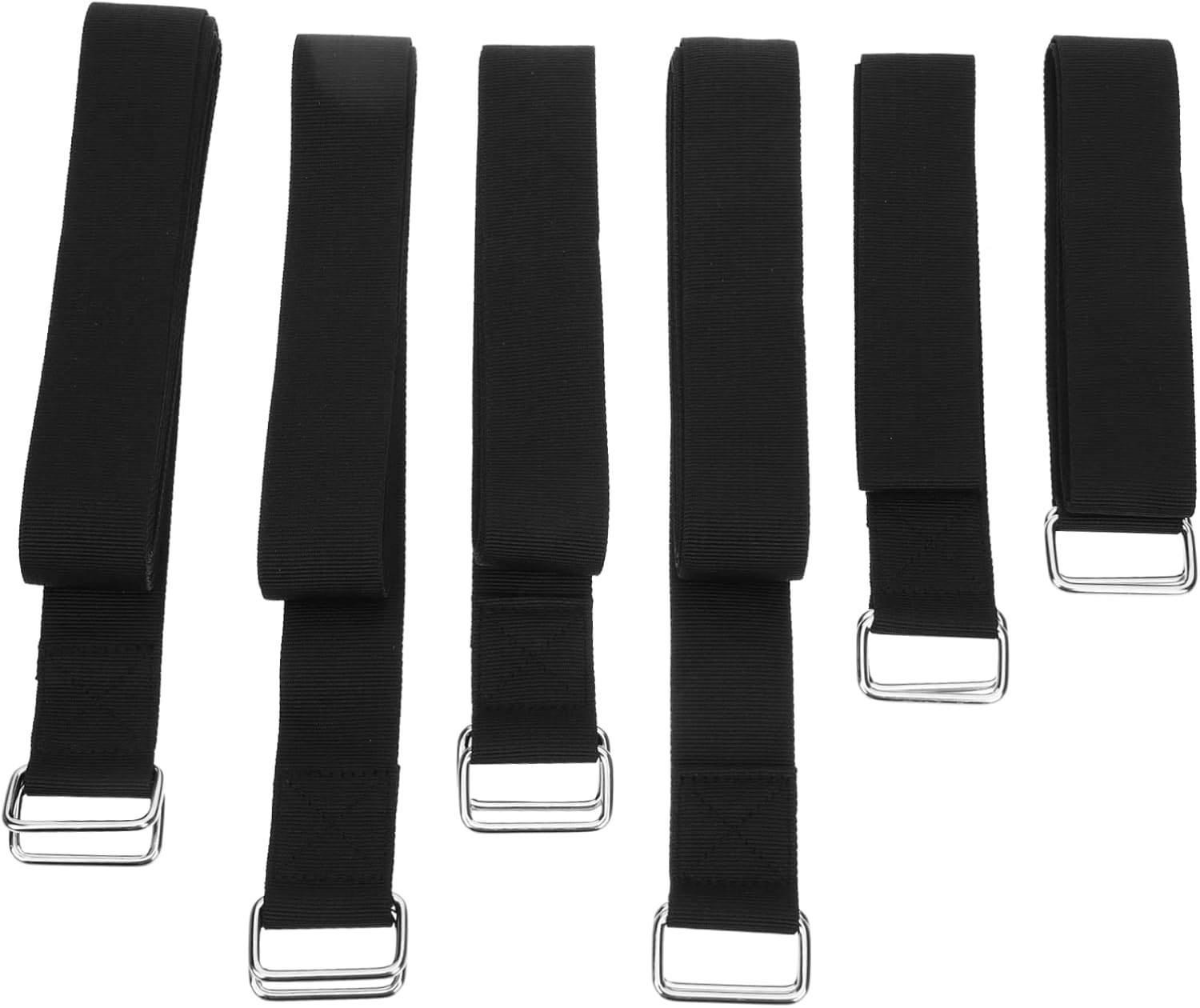 Homoyoyo 6Pcs Elastic Fastening Belts for Luggage Combination Luggage Straps Ratchet Tie down Straps Camping Must Haves Bag Packaging Tools image number 2