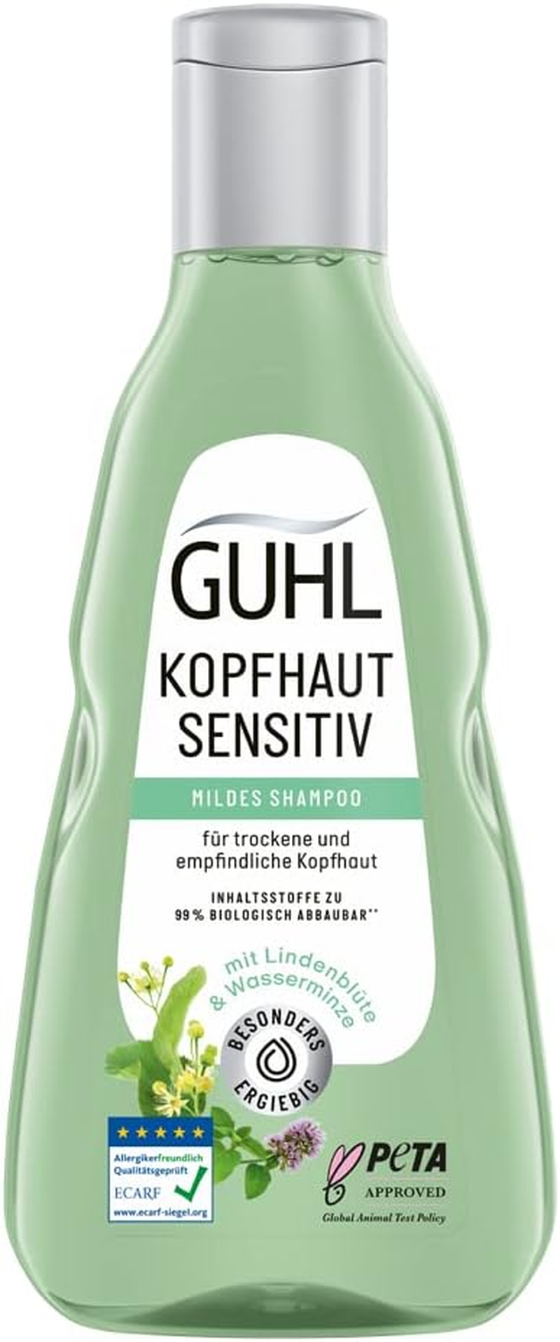 Guhl Scalp Sensitive Shampoo - Pack of 4-4 X 250 Ml - Hair Type: All