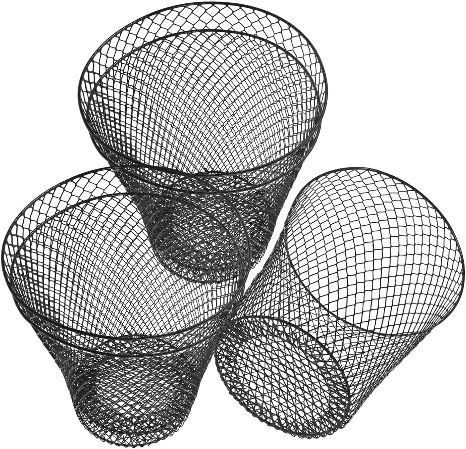 5Pcs Sturdy Iron Plant Protector Mesh Cover for Garden Wire Flowerpot Cage Plant Supply image number 4