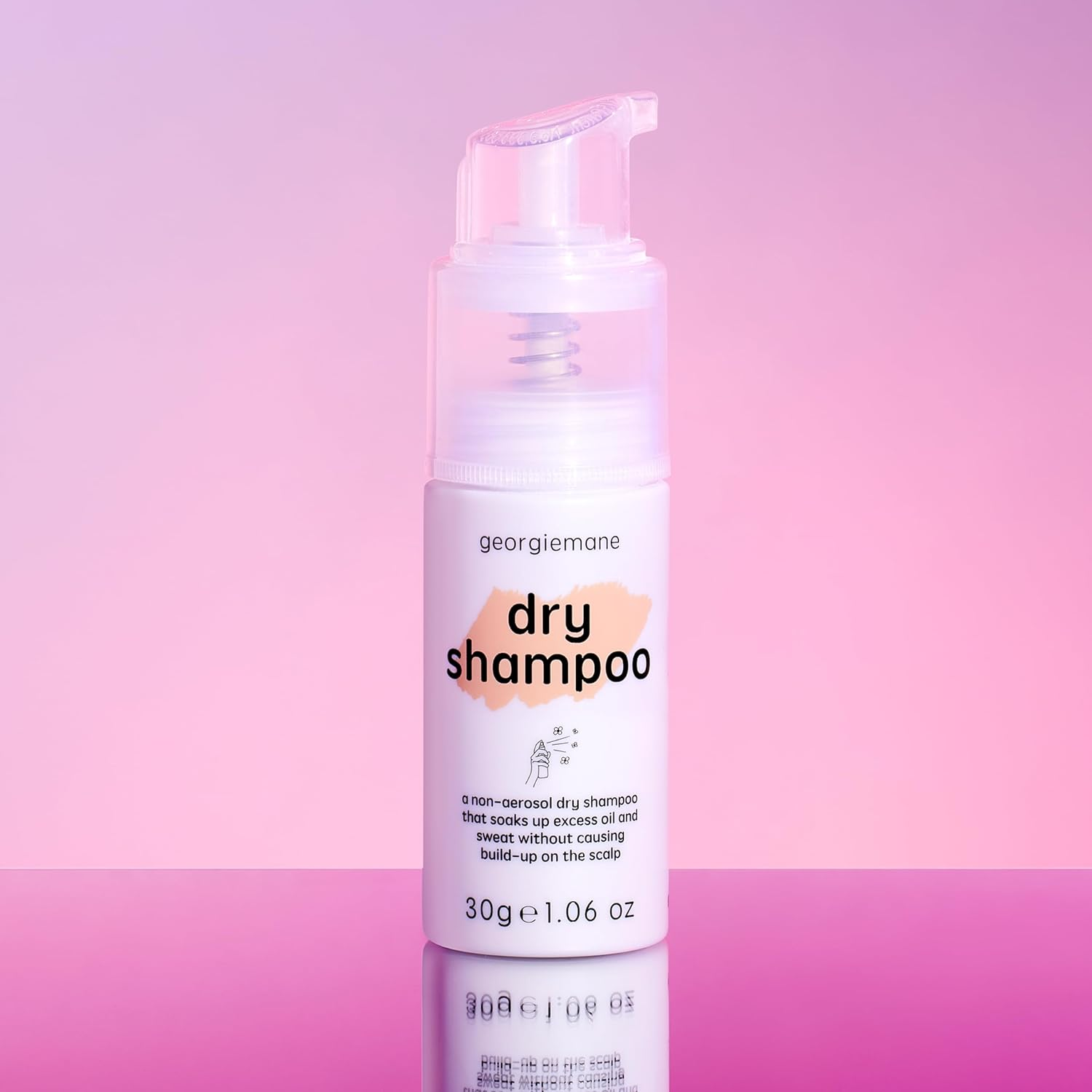 Georgiemane Dry Shampoo 30G, Absorbs Oil & Sweat, Leaves Hair Soft & Smooth, for All Hair Types, 100% Vegan & Cruelty Free, Made in AU, for All Hair Types image number 1