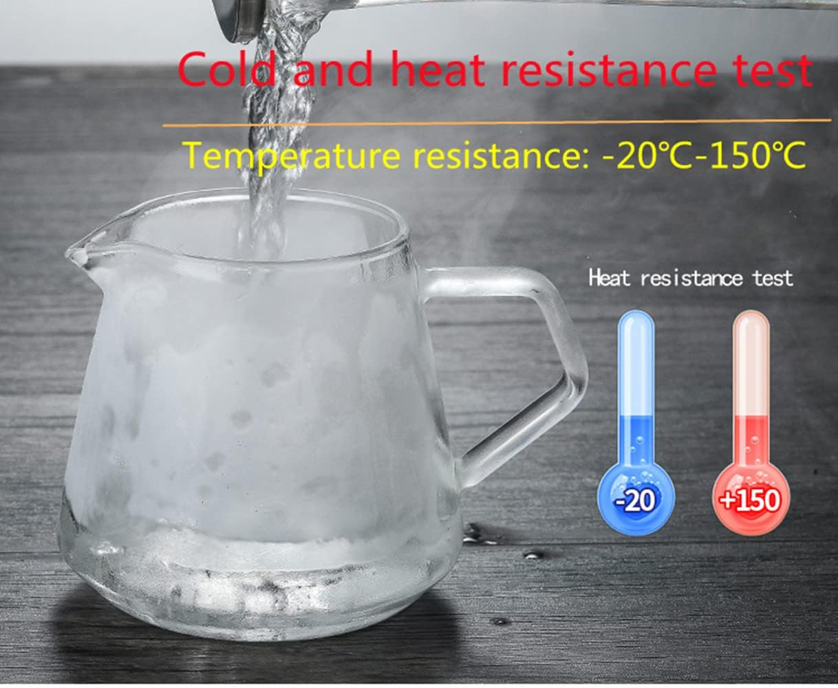 ZNZNANG Glass Range Coffee Server ，Borosilicate Glass Coffee Server，Suitable for Brewing Coffee, Milk ， Tea (650Ml/22 Oz) image number 4