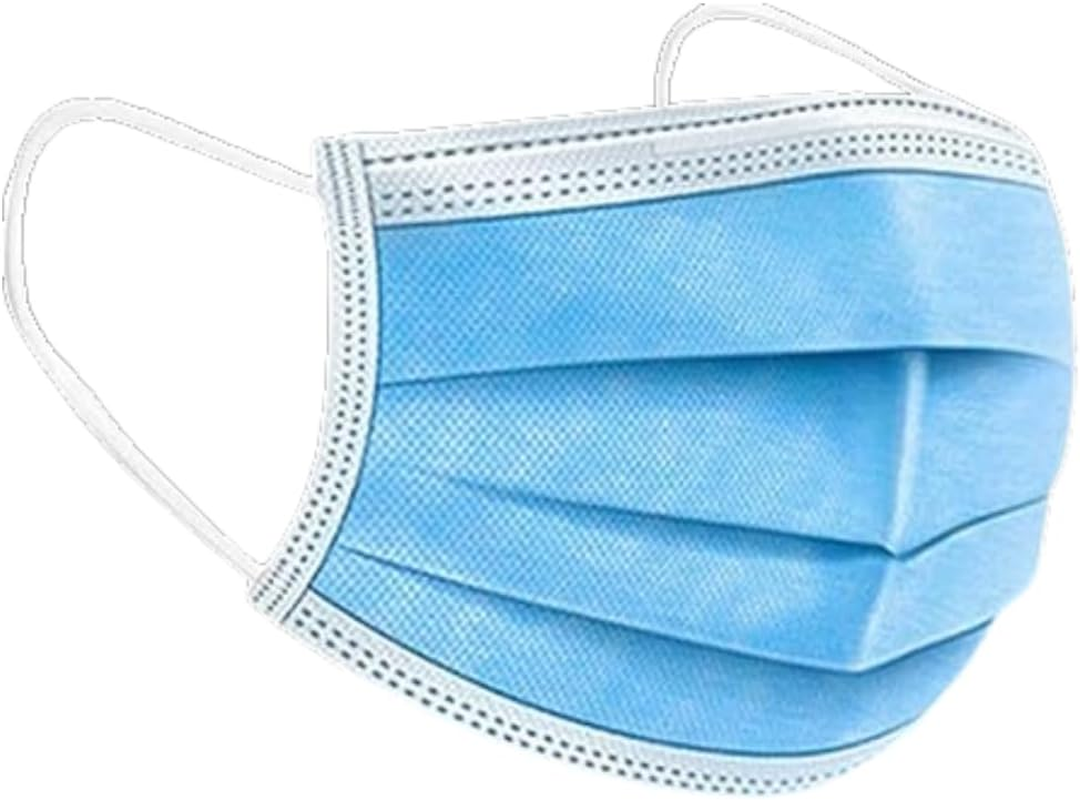 Shield Right Level 2 Surgical Face Masks 50 Pack &ndash; 3-Ply Disposable Masks with Latex-Free Earloops and Adjustable Nose Bridge image number 1