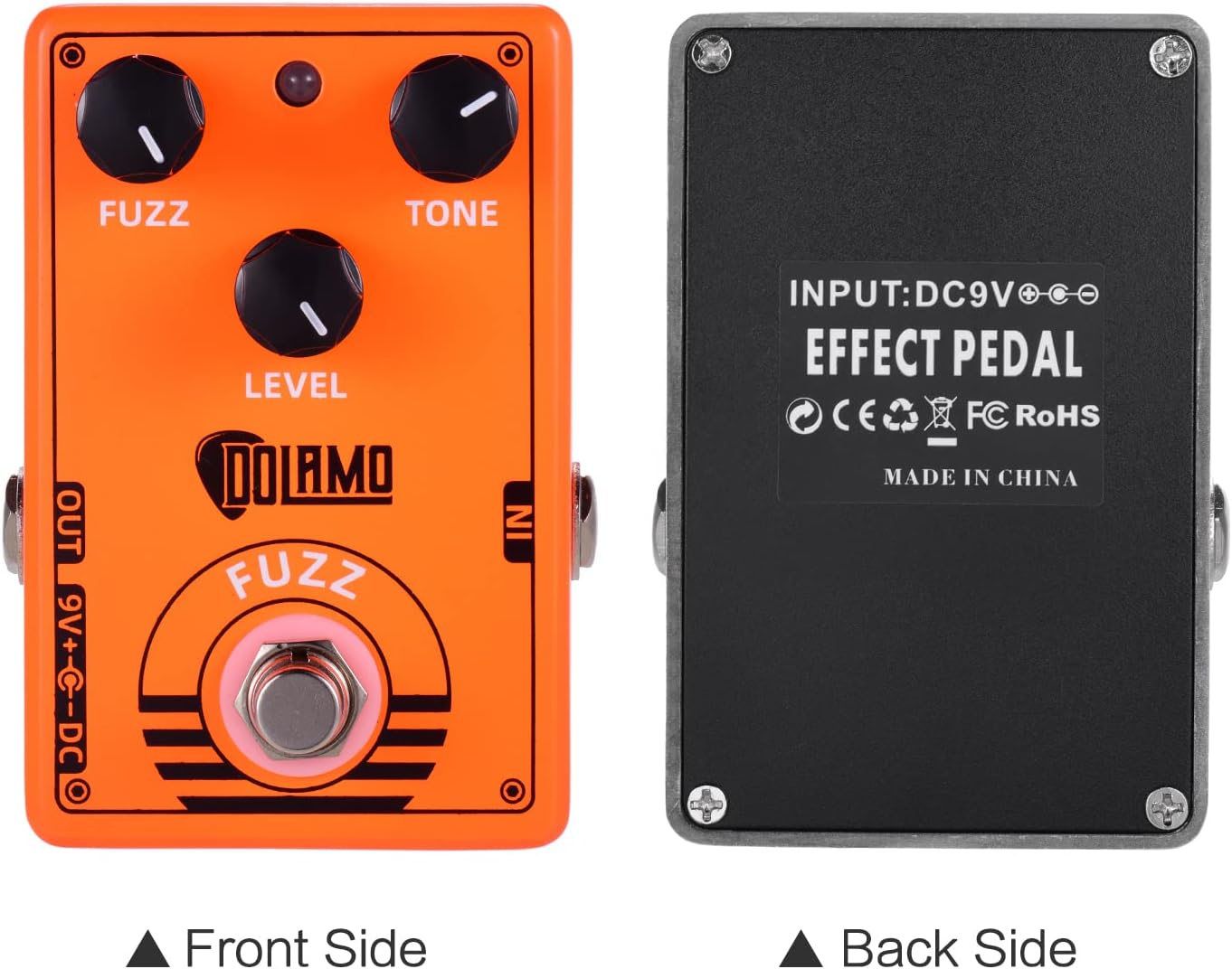 Yasao D-2 Fuzz Guitar Effect Pedal with True Bypass for Electric Guitar image number 6