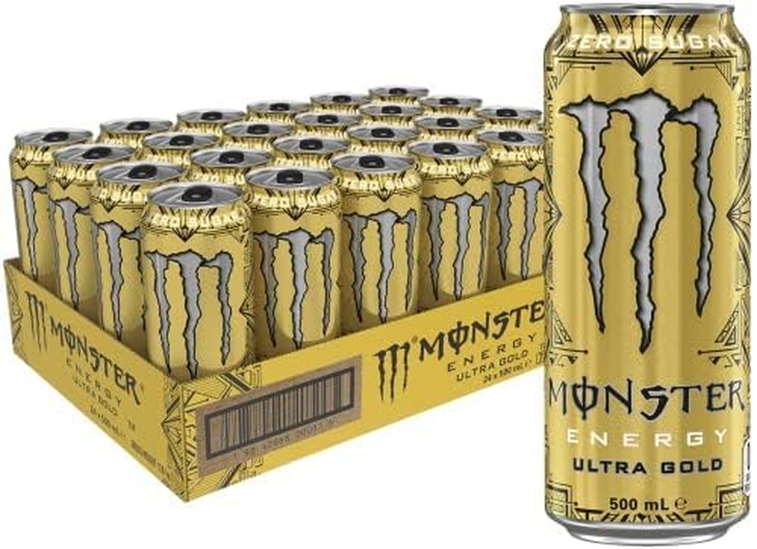 Monster Ultra Zero 24Pk and Monster Ultra Gold 24Pk image number 3