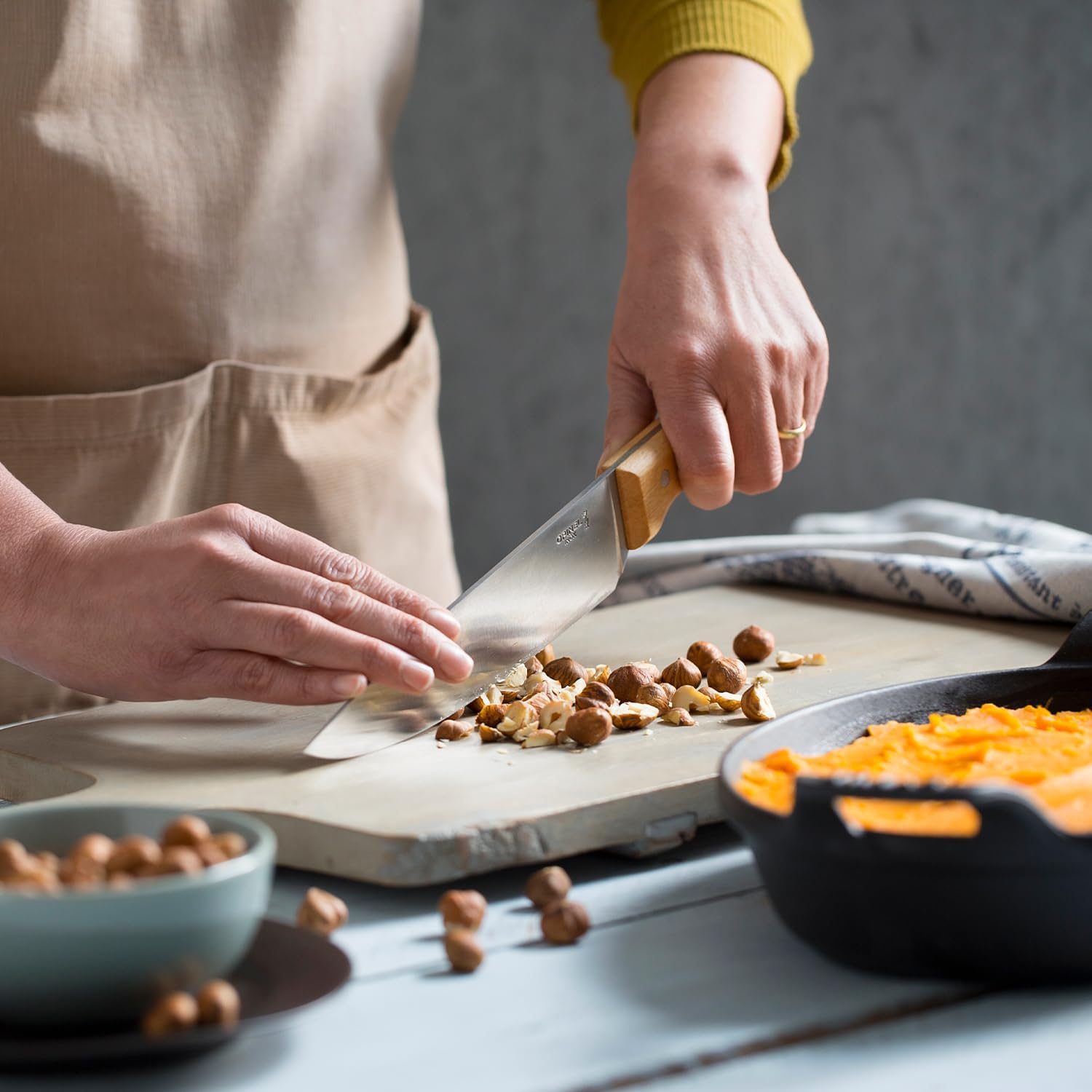 Opinel 118 Multi-Purpose Chef'S Kitchen Knife, 20 Cm Blade image number 2