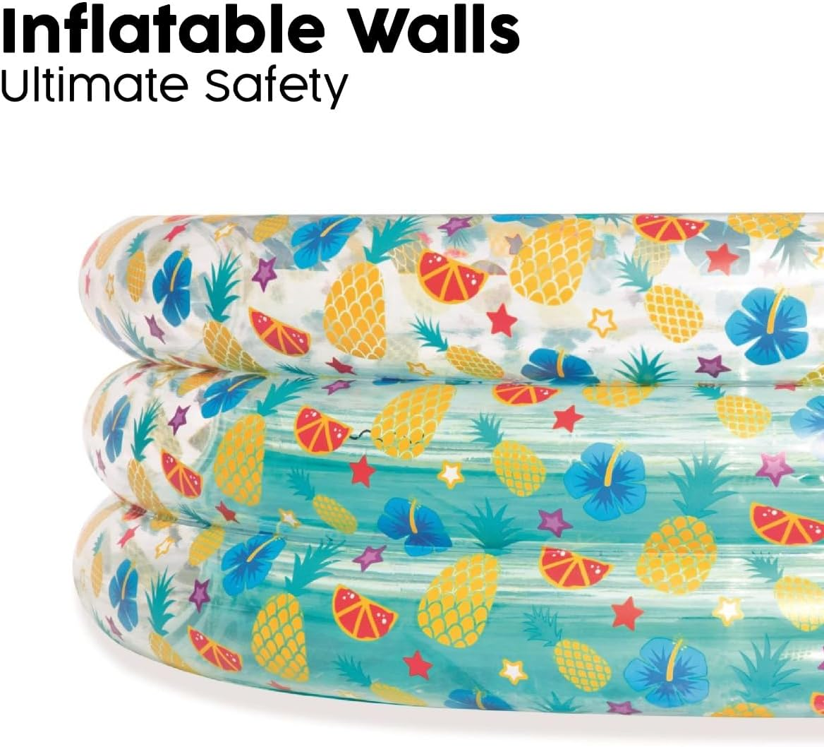 Bestway Inflatable Tropical Play Pool, 1.70 M Diameter X 53 Cm Height