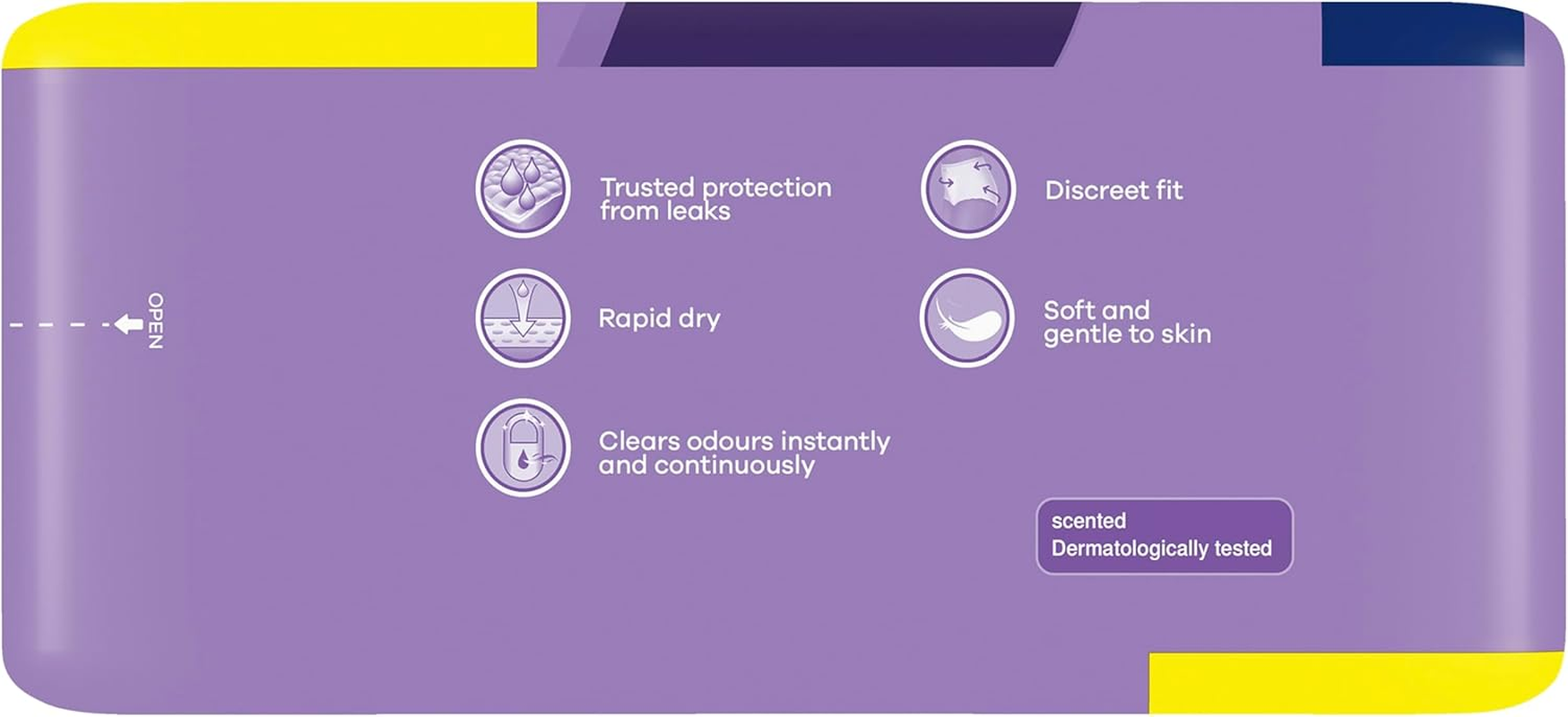 Always Discreet Underwear Night Pants, Large 16