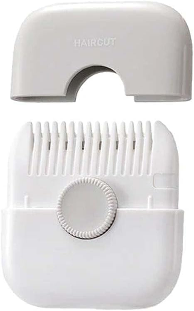 2-In-1 Hair Trimming and Thinning Comb - Dual-Sided Razor with Sharp Edges for Cutting and Styling (Grey) image number 5