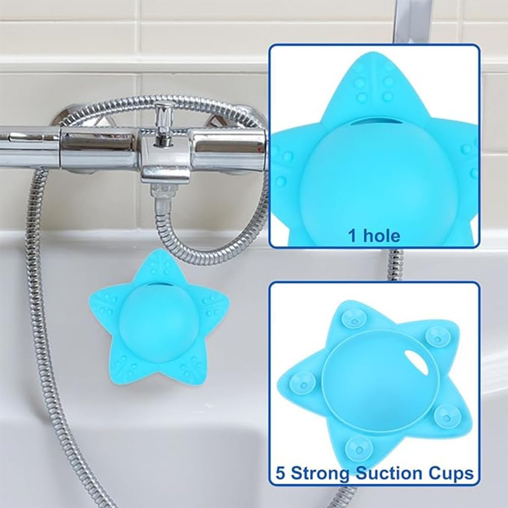 1 Pcs Bathtub Overflow Drain Cover, Bathtub Drain Cover, Silicone Bathtub Overflow, Suction Cup,Bathroom Spa Accessories (Green) image number 5