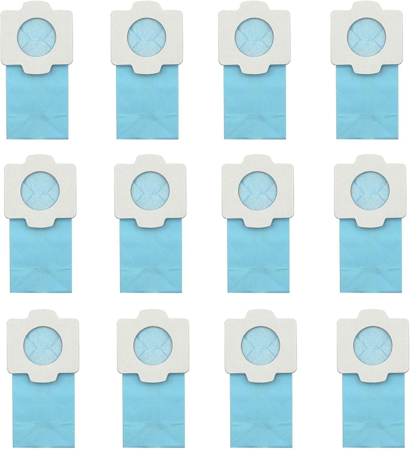 12 X Vacuum Cleaner Bags, for Makita Werkzeug Gmbh Paper Filter for Makita CL072D, CL102D, CL105D, CL107D, CL121D, CL142FD, CL182FD, CL184D, CL282FD, 4093D, 4073D, 4072D, 4076D (1. 2) image number 5