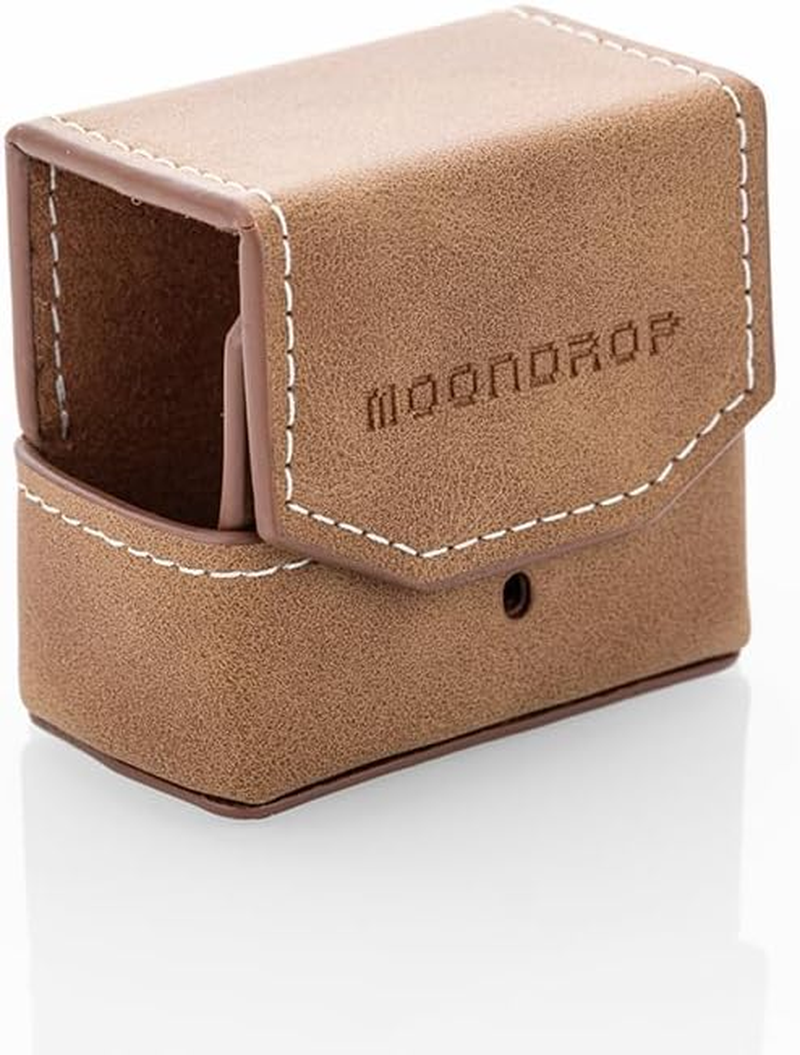 Moondrop Space Travel Leather Case Earbud Case for Space Travel TWS Earphone image number 1