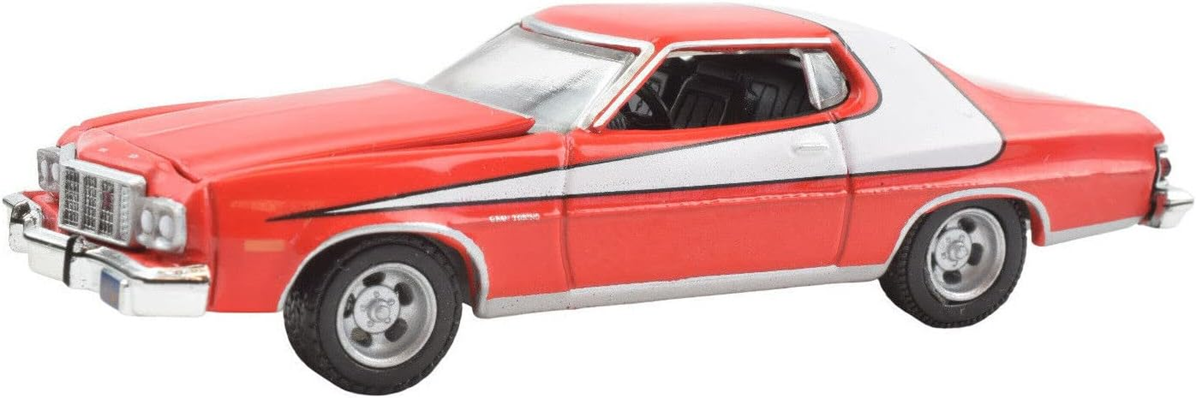 Greenlight X Premium Hobbies Starsky & Hutch 1976 Ford Grand Torino - No Siren 1:64 Scale Diecast Car 51455 image number 3