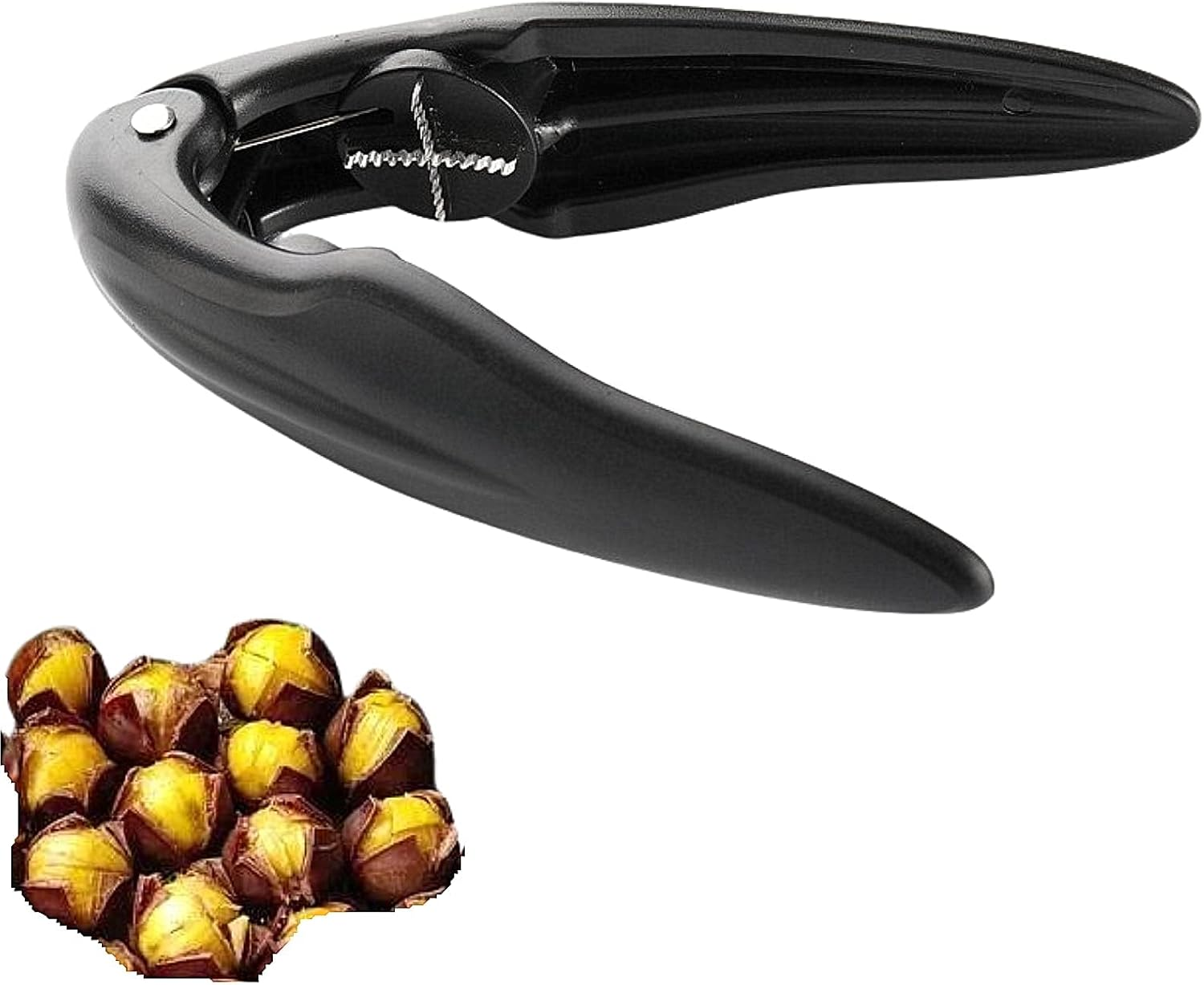 Chestnut Peeler Chestnuts Cutter Knife Nutcracker Chestnut Clip Kitchen Tools Dried Fruit Opener image number 2