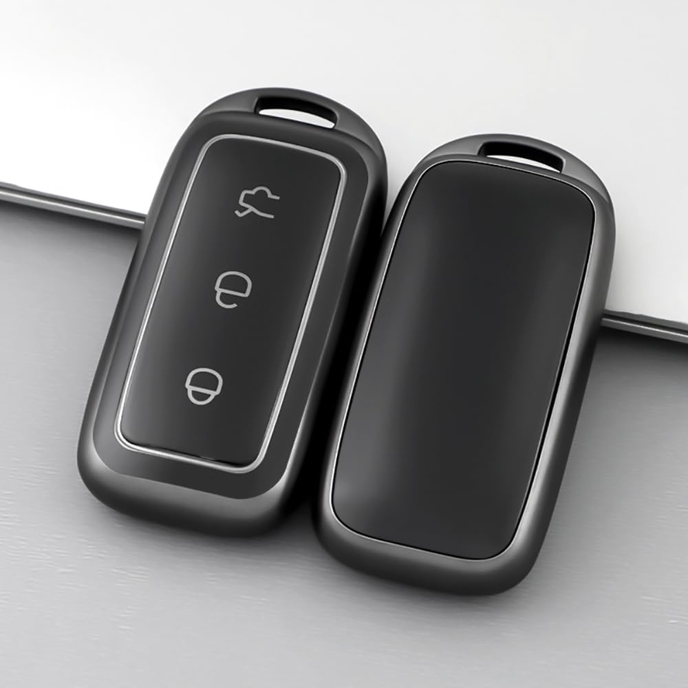 Ontto Car Key Fob Cover Fit for Geely EX5 Galaxy L6 L7 E8 E5 Proton E.Mas 7 2026 2025 2024 Key Holder TPU Smart Key Shell Case Keyring Keychain Auto Styling Accessories 3 Buttons A1 image number 5